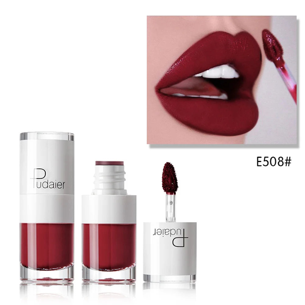 Womens Lipstick Lasting Waterproof Liquid Pencil Matte Liquid Lipsticks Non Stick Cup Lip Gloss Smu 10