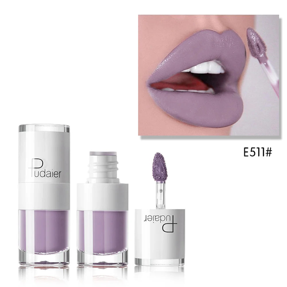 Womens Lipstick Lasting Waterproof Liquid Pencil Matte Liquid Lipsticks Non Stick Cup Lip Gloss Smu 11