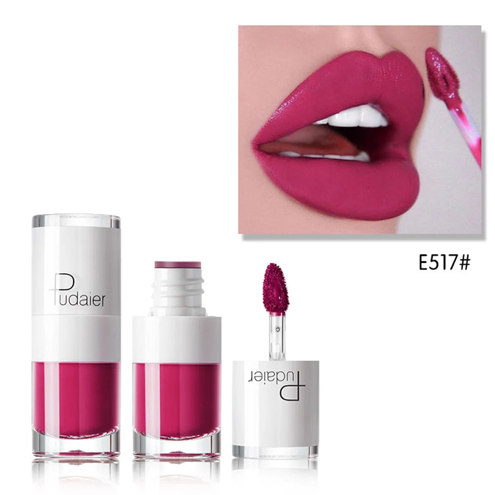 Womens Lipstick Lasting Waterproof Liquid Pencil Matte Liquid Lipsticks Non Stick Cup Lip Gloss Smu 12