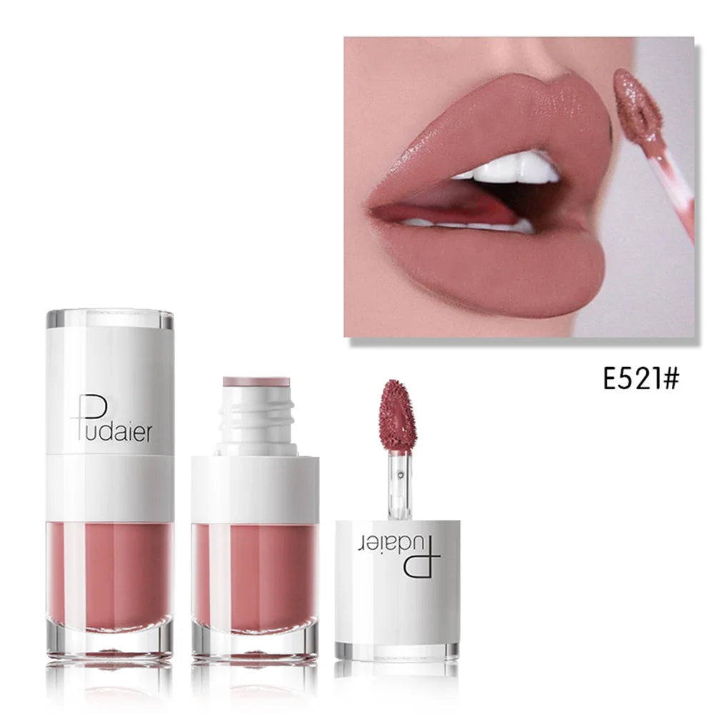 Womens Lipstick Lasting Waterproof Liquid Pencil Matte Liquid Lipsticks Non Stick Cup Lip Gloss Smu 16
