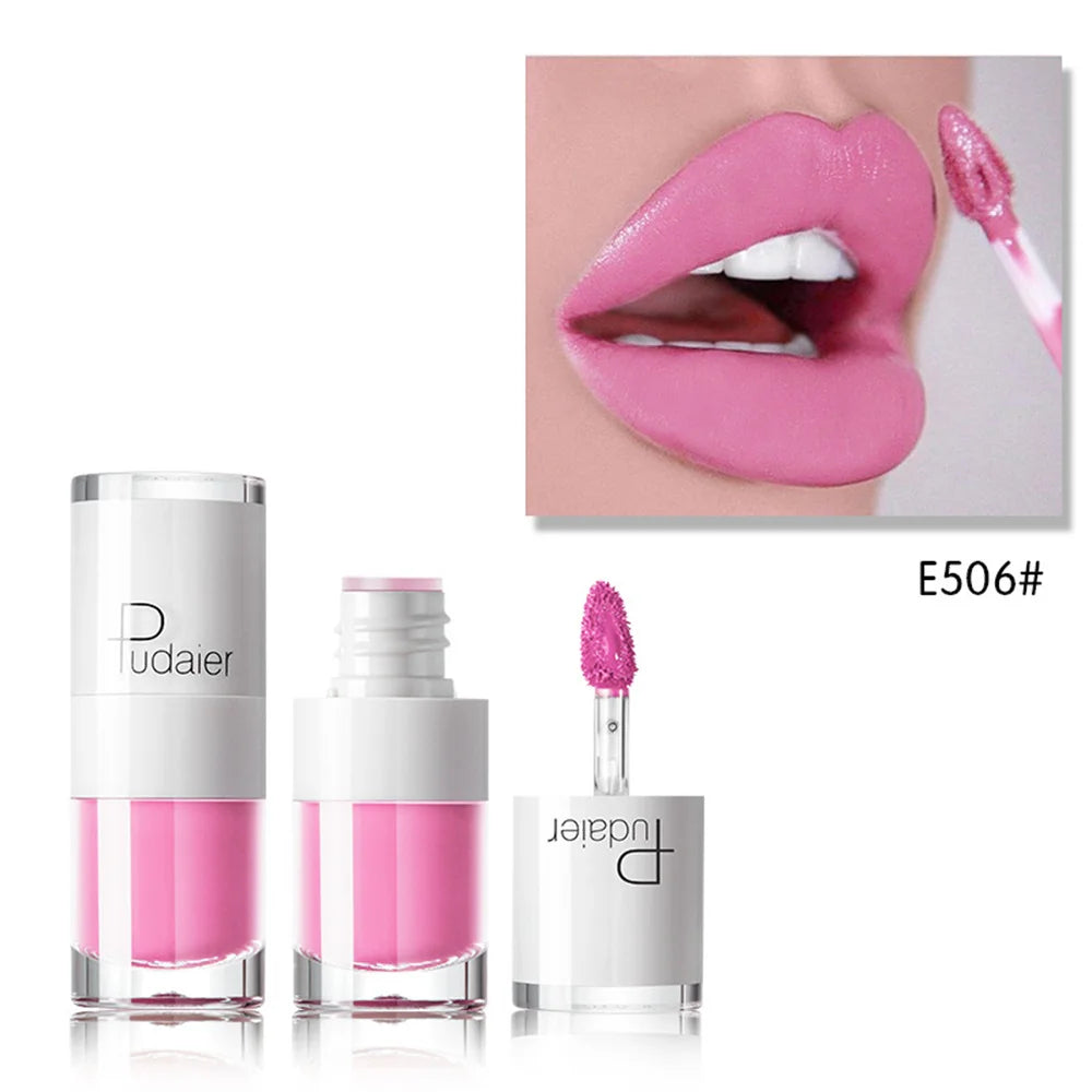Womens Lipstick Lasting Waterproof Liquid Pencil Matte Liquid Lipsticks Non Stick Cup Lip Gloss Smu 17
