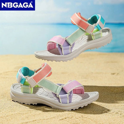 Kids Breathable Sport Sandals With NonSlip Soft Sole For Outdoor And Beach 3