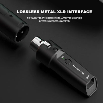 Wireless Microphone Converter  XLR Transmitter  Receiver For Audio Mixers And Electric Guitars 2