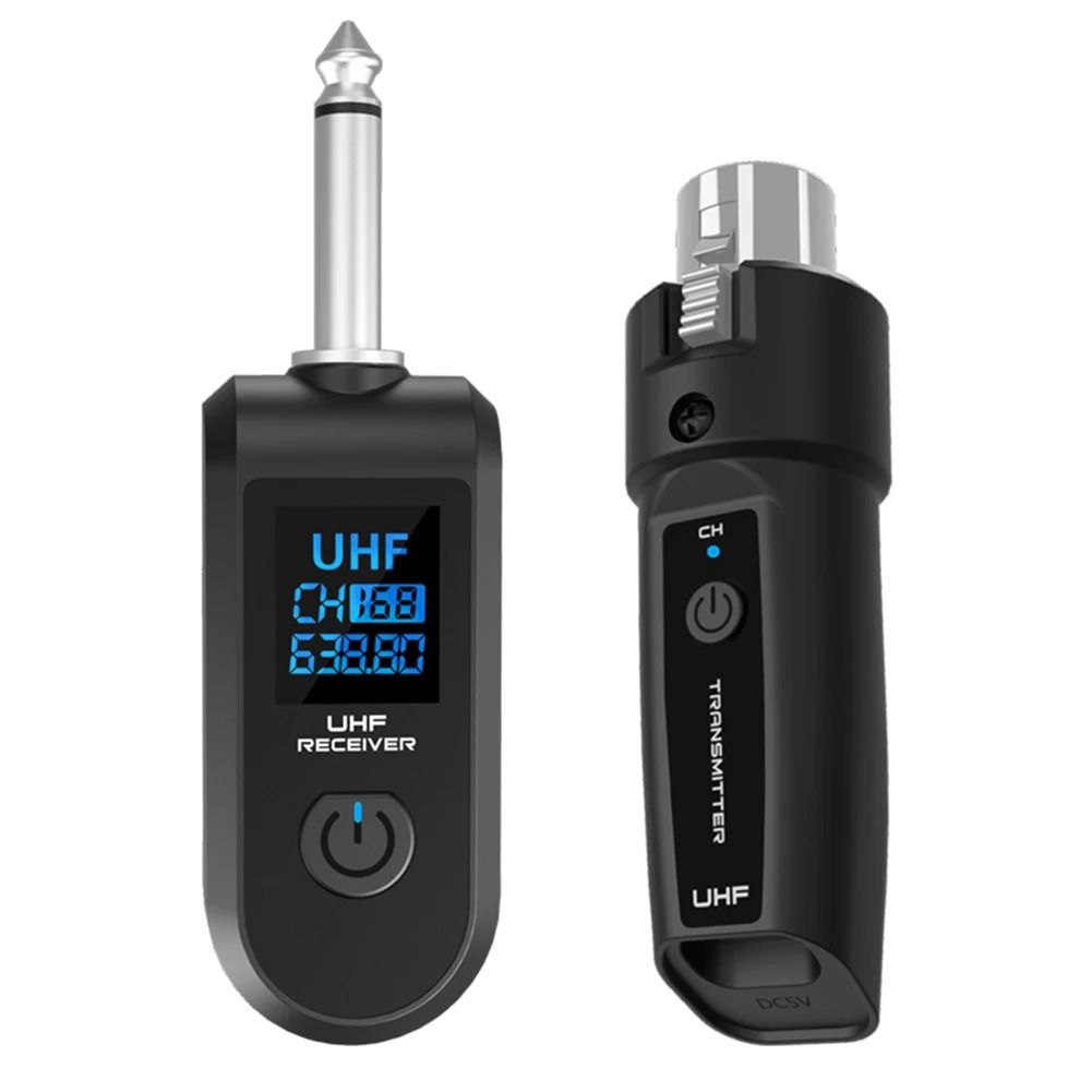 Wireless Microphone Converter  XLR Transmitter  Receiver For Audio Mixers And Electric Guitars 6