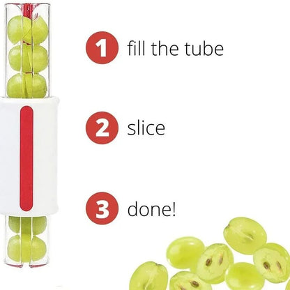 Tomato Grape And Cherry Fruit And Vegetable Slicer  Quick Kitchen Tool 3