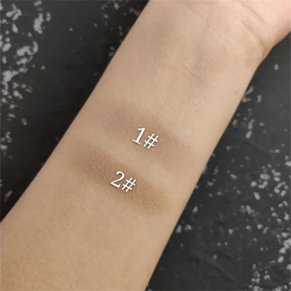 Contour Palette with Mirror, Shadow Powder Bronzer, Three-Dimensional Nose Shadow, Repair Powder Facial Concealer
