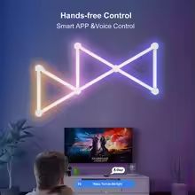 WIFI Intelligent Wall Lamp RGB Symphony Smart DIY Stitching 2