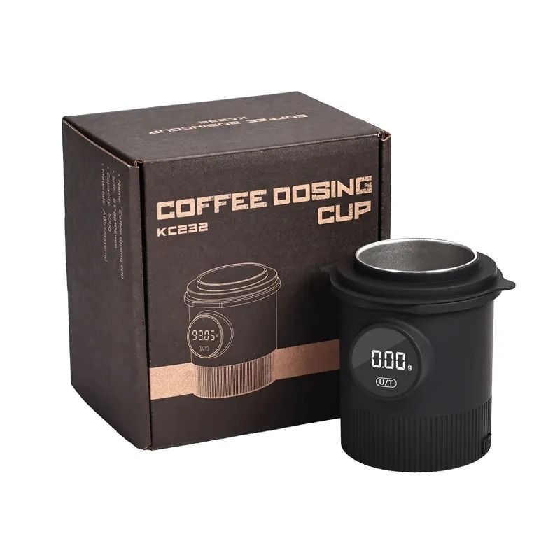 Precision Digital Coffee Scale With Built In Dosing Cup And LCD Display For Home Brewing 6