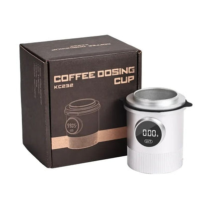 Precision Digital Coffee Scale With Built In Dosing Cup And LCD Display For Home Brewing 7