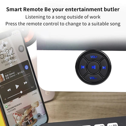 Wireless Bluetooth 50 Remote Media Button For Car Bike And Motorcycle 4