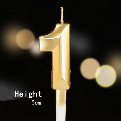 Digital Candle Cake Decoration Plugin Full Moon Birthday  Wedding Dessert Table Accessories 09 Numb 1