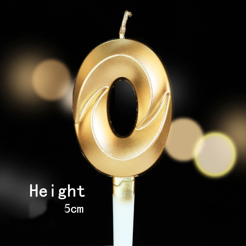 Digital Candle Cake Decoration Plugin Full Moon Birthday  Wedding Dessert Table Accessories 09 Numb 7