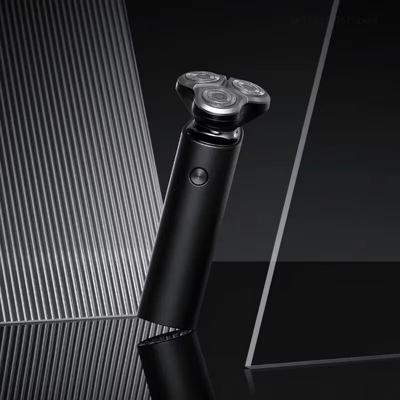 Electric 3 Blade Waterproof Shaver For Men Dry And Wet Beard Grooming Tool 4