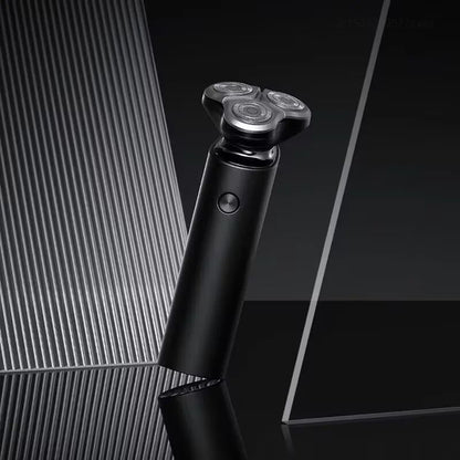 Electric 3 Blade Waterproof Shaver For Men Dry And Wet Beard Grooming Tool 4