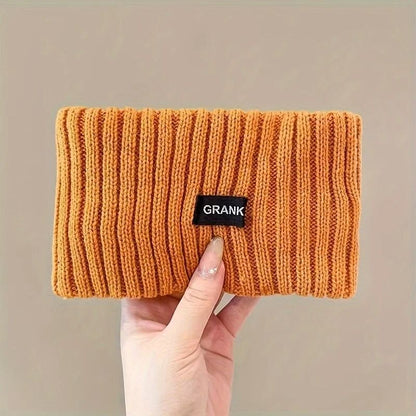 Warm Knitted Winter Headband For Women  Soft Elastic Wide Hair Wrap 14