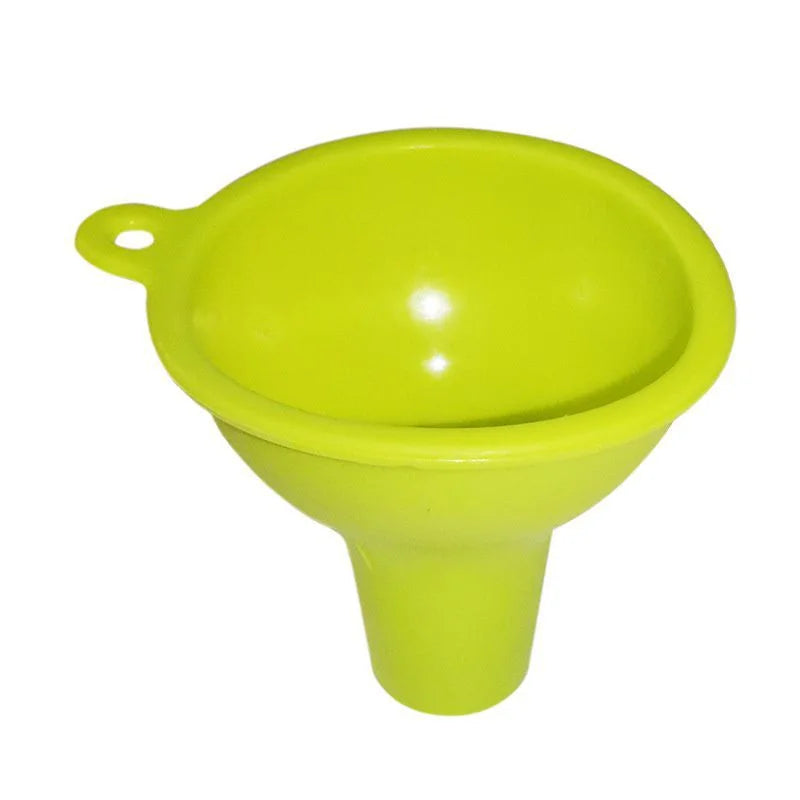 Multi Function Silicone Wide Mouth Funnel Milk Powder Bean Funnel Large Caliber Wine Oil Leak Kitch 2