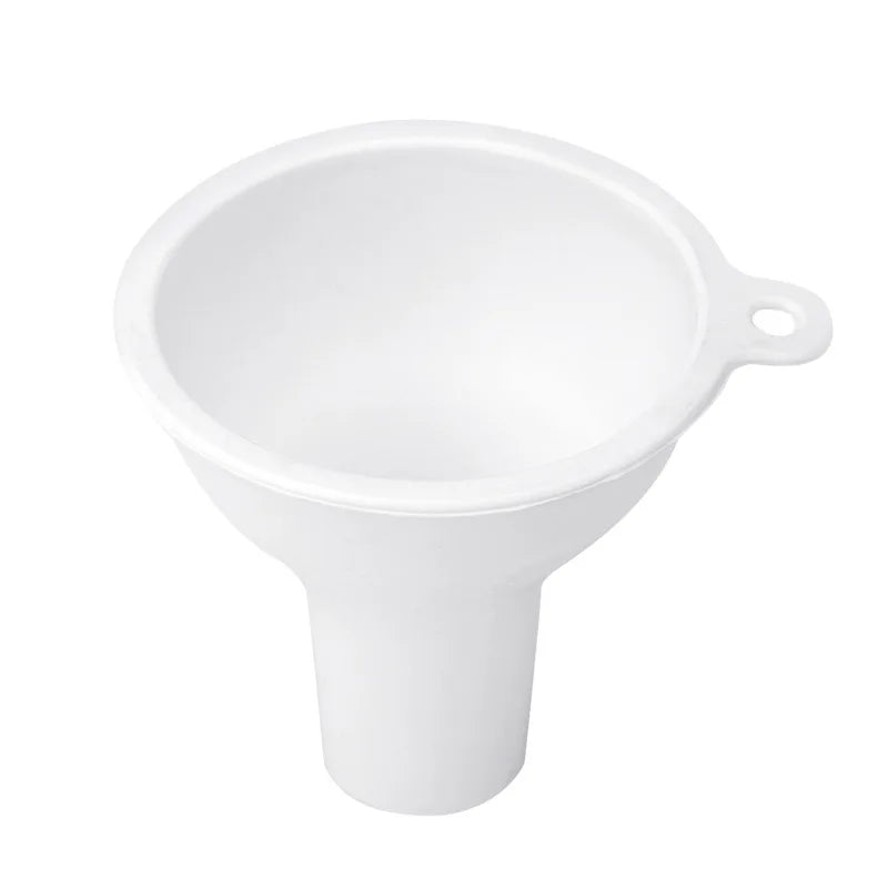 Multi Function Silicone Wide Mouth Funnel Milk Powder Bean Funnel Large Caliber Wine Oil Leak Kitch 5