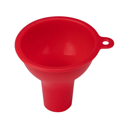 Multi Function Silicone Wide Mouth Funnel Milk Powder Bean Funnel Large Caliber Wine Oil Leak Kitch 6
