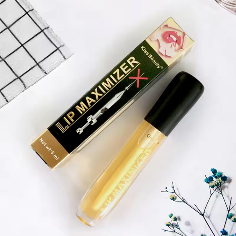 Fast Volumising Lip Plumper Serum, Dermal Lip Volume Boost, Sexy Lip Oil Gloss Increase, Hydrating Lip Care Treatment