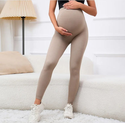 High Waist Maternity Leggings For Pregnant Women With Belly Support Fitness Shapewear 5