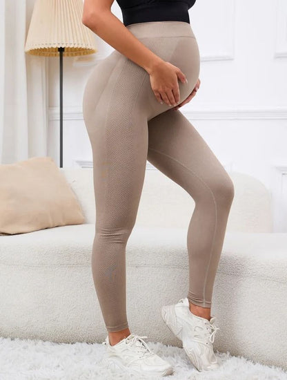 High Waist Maternity Leggings For Pregnant Women With Belly Support Fitness Shapewear 7