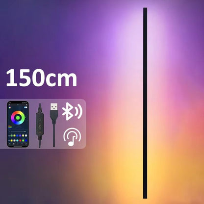 150 cm RGB Strip Wall Lamp Bluetooth Remote Decor Light