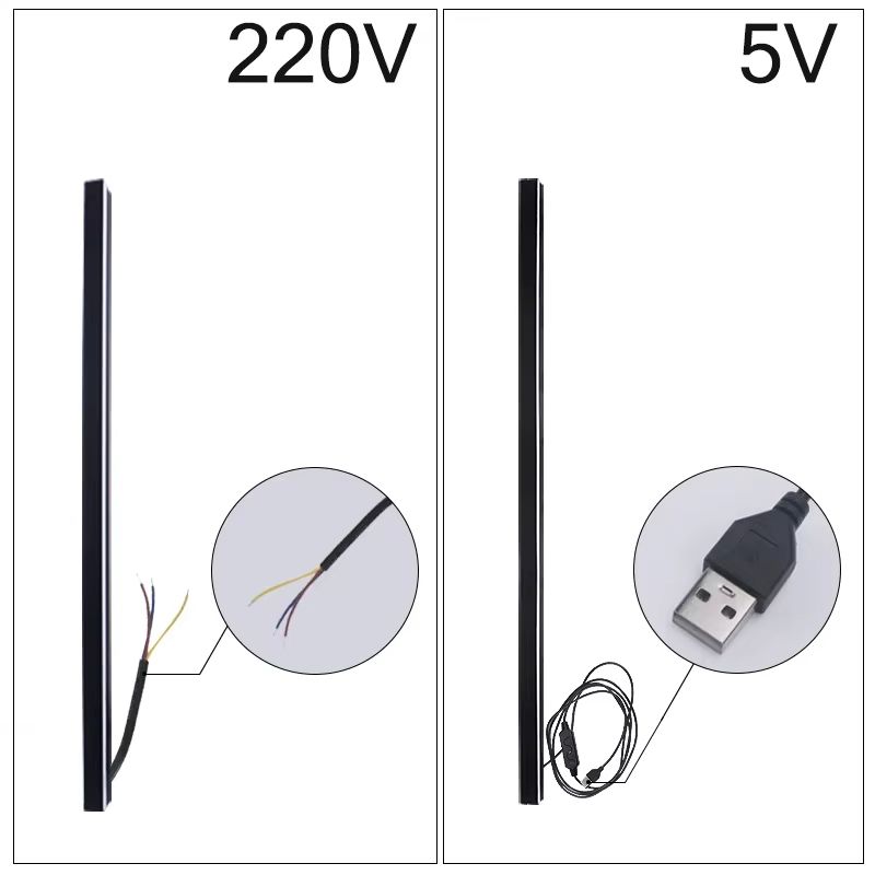 150 Cm RGB Strip Wall Lamp Bluetooth Remote Decor Light 2