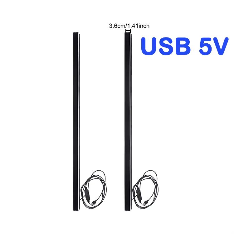 150 Cm RGB Strip Wall Lamp Bluetooth Remote Decor Light 8