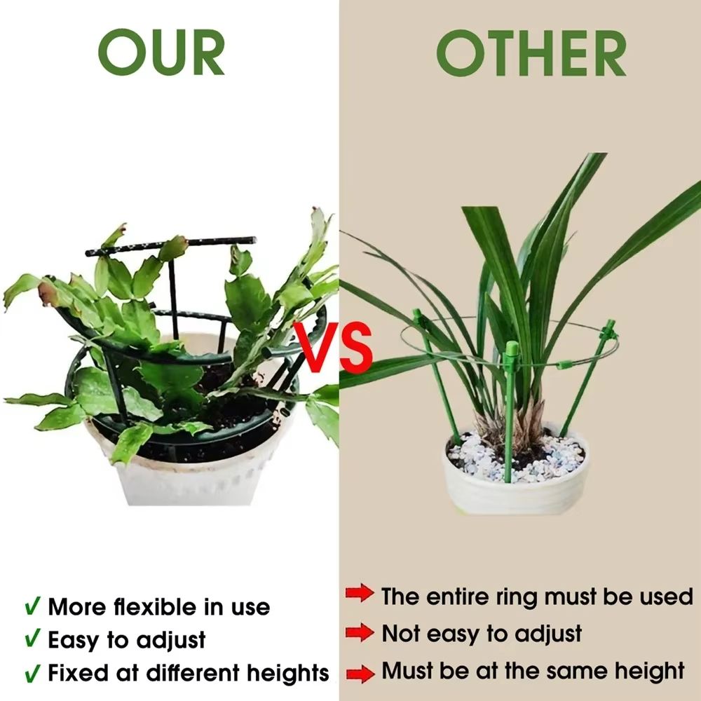 Plastic Garden Plant Support Stake For Flowers And Greenhouse Use 5
