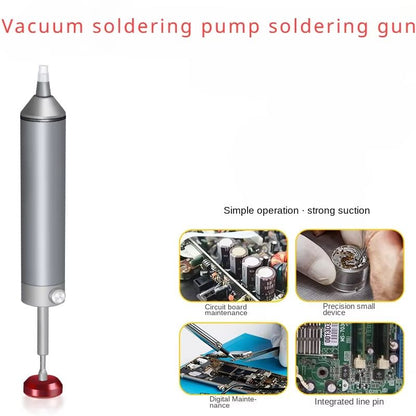 Aluminum Desoldering Pump Solder Sucker Pen Vacuum Tool For Repair 5