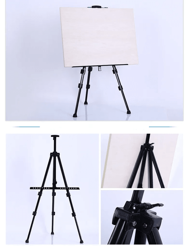 Portable Adjustable Metal Travel Sketch Easel For Artists 1