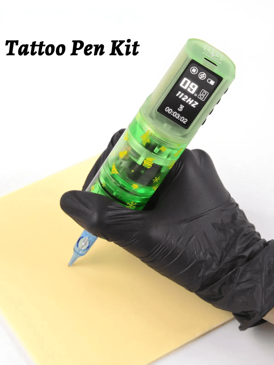 Poseidon Wireless Tattoo Pen Kit Complete Beginner Tattoo Machine Set 2