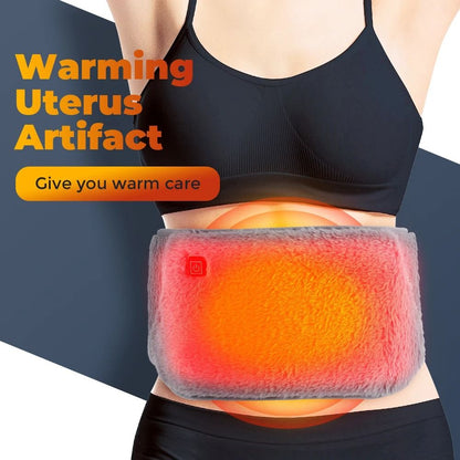 USB Electric Heating Waist Belt For Lumbar Abdominal Pain Relief And Hand Warmer Function 1