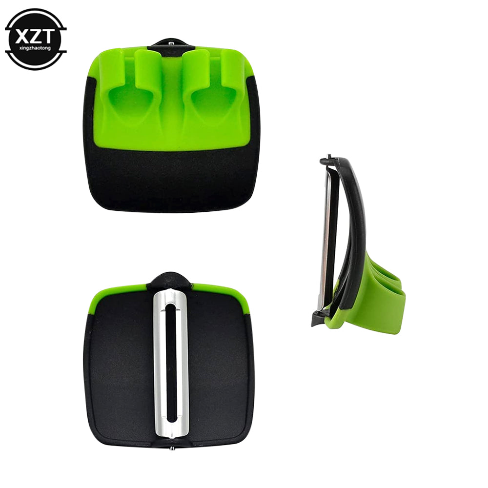 Swift Hand Palm Vegetable Fruit Peeler, Multifunctional Slicer Tool, Kitchen Helper for Quick Peeling