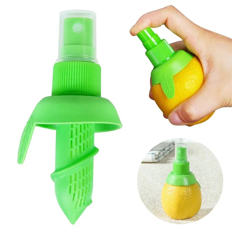 Fruit Squeezer Citrus Spray Lemon Sprayer Kitchen Gadgets, Orange Juice Squeeze Tool, Cooking Tools for Fresh Juicing
