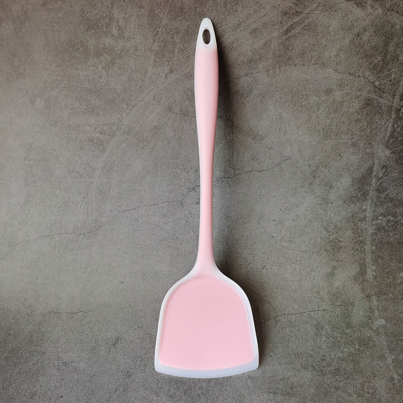 Cooking Utensils Silicone Non-stick Set, Scoop Spatula Turners, Egg Fish Frying Pan Kitchen Tools for Healthy Cooking