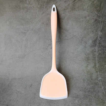 Cooking Utensils Silicone Non-stick Set, Scoop Spatula Turners, Egg Fish Frying Pan Kitchen Tools for Healthy Cooking
