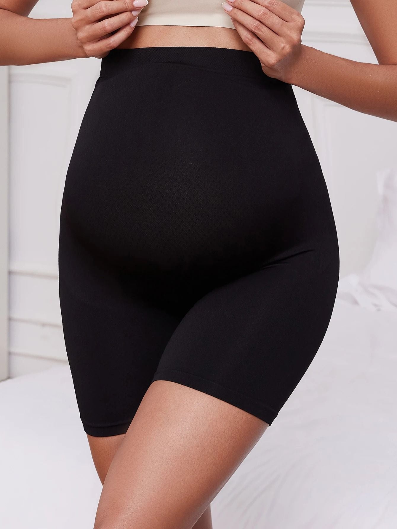 High Waist Seamless Postpartum Shaping Leggings For Belly Support And Recovery 4