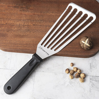 Non-slip Kitchen Frying Spatula, Stainless Steel Turner, Fish Spatula Slotted Leaky Shovel Cooking Tool