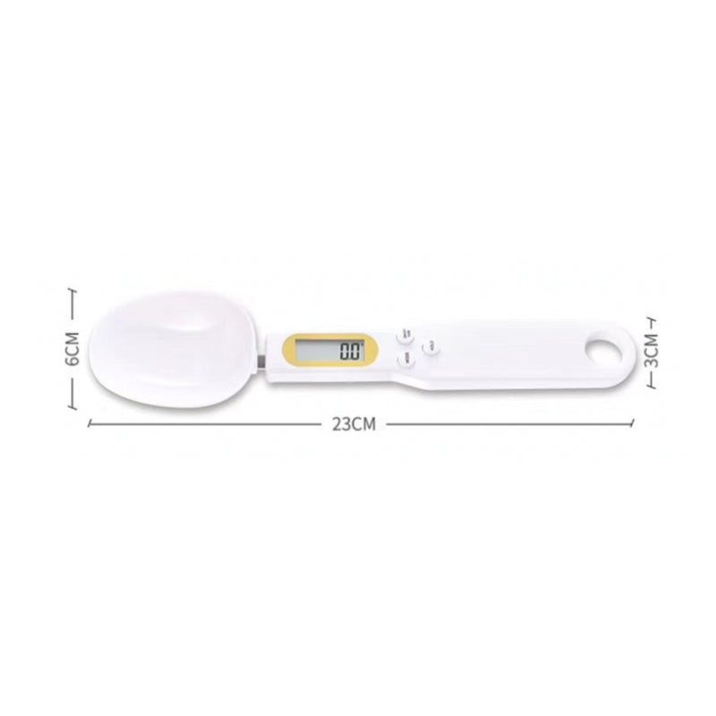 Electronic Weighing Spoon Scale Kitchen Tool, Digital LCD Measuring for Coffee, Flour, Baking, Powder, Food