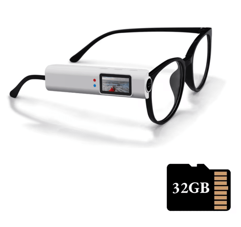 Wireless 27K FPV Camera Glasses With WiFi Control And Audio Recording 4