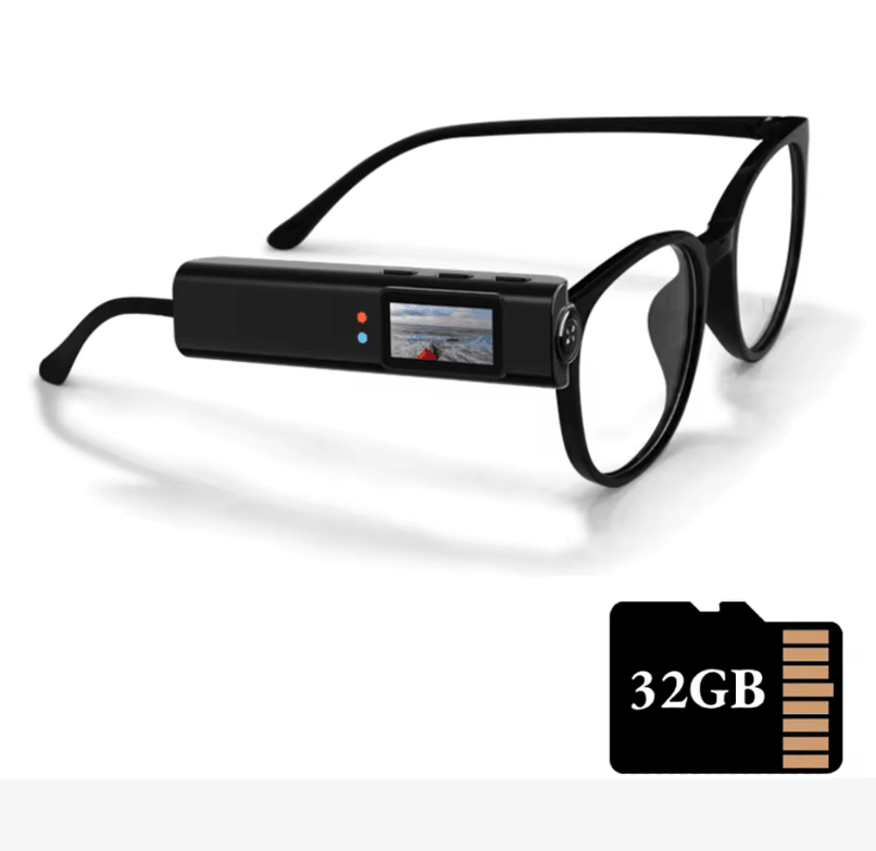 Wireless 27K FPV Camera Glasses With WiFi Control And Audio Recording 5