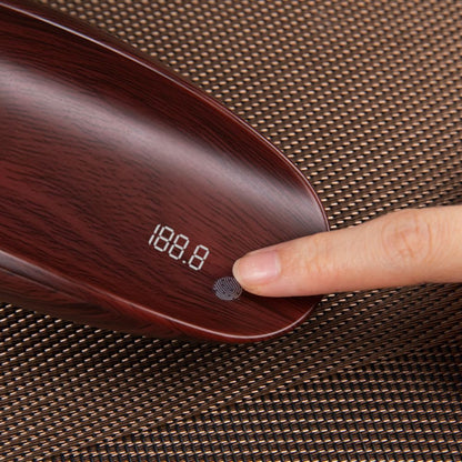Digital Wood Texture Coffee Scale, Household Touch Sensor Tea Scale, Professional Accurate Kitchen Scale for Seasoning