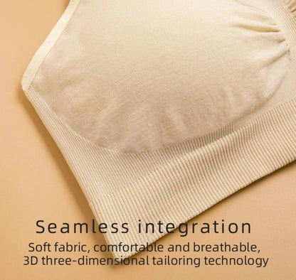 3pcs Breathable Cotton Maternity Nursing Bra Set With Easy Access And Seamless Comfort 4
