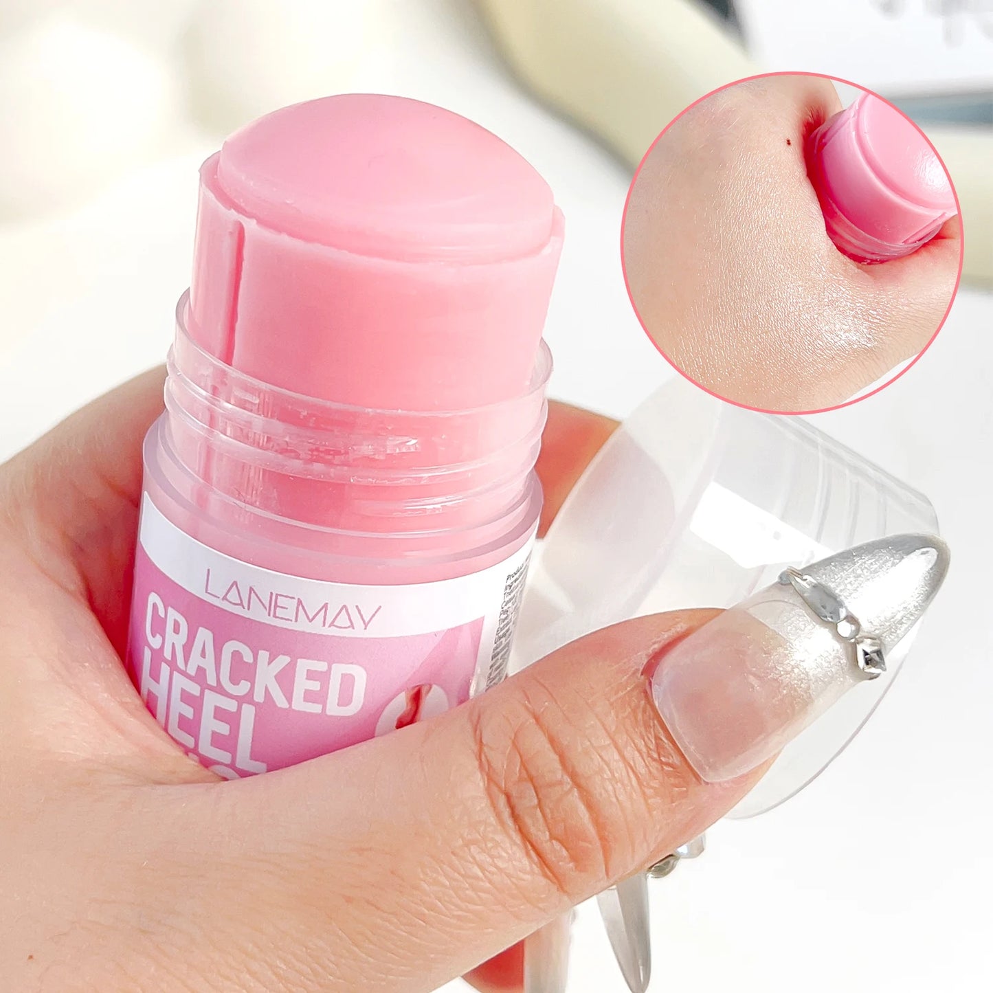 Moisturizing Cracked Cream for Heels Elbows Knees, Ultra Hydrating Foot Care, Softens Calluses, Dead Skin Removal