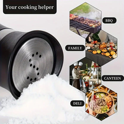 Glass Seasoning Shaker Bottles, Spice Storage Jars, BBQ Condiment Jar Salt Pepper Boxes for Kitchen Tools Organizer