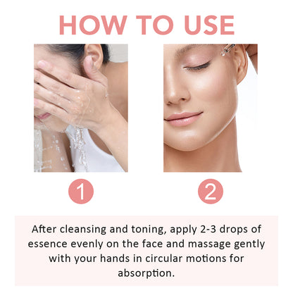 Niacinamide Facial Serum Hyaluronic Acid Vitamin B12 Essence Pore Minimizer Brightening Glowing Ski 4