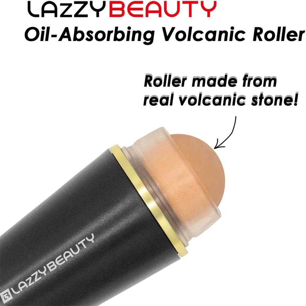 Face Oil Absorbent Volcanic Roller Portable Reusable Oil Control Balance Skin Prevent Acne Instant  3