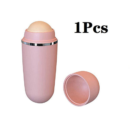 Face Oil Absorbent Volcanic Roller Portable Reusable Oil Control Balance Skin Prevent Acne Instant  6