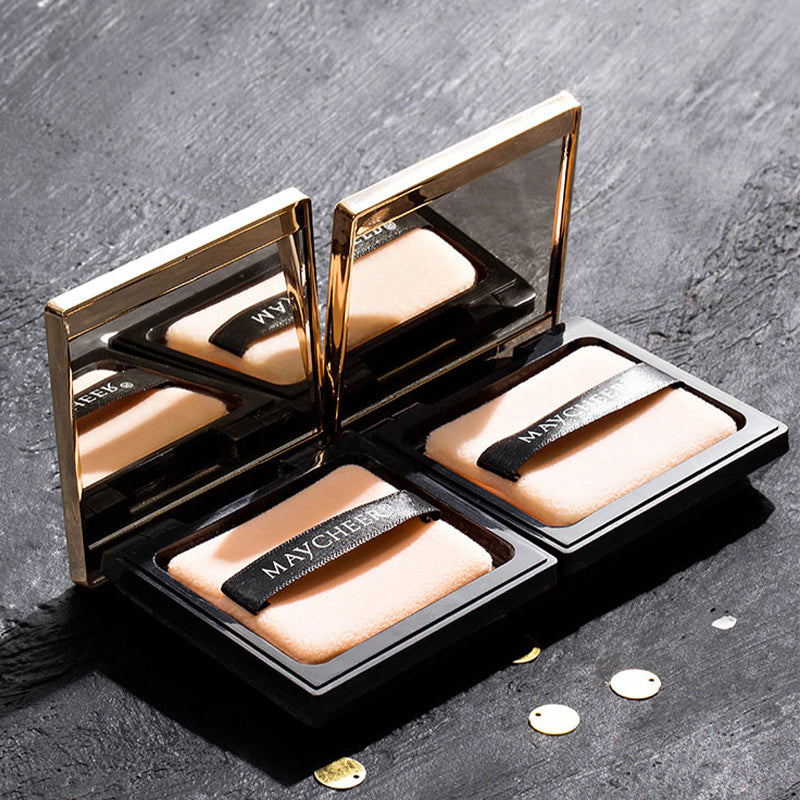 Waterproof Egyptian Style Oil Control Powder, White Makeup Free Concealer, Moisturizing, Long Lasting Shine Free